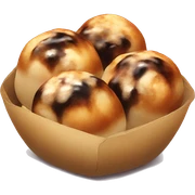 realistic takoyaki still life  sticker