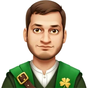 Wearing a Green Kilt sticker