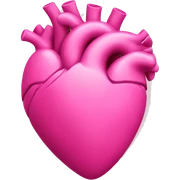 Heart pink  sticker