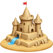 Sandcastle  sticker