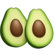 avocado sticker