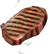 Steak sticker