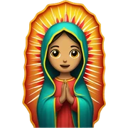 virgen de guadalupe sticker