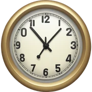 Clock sticker