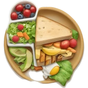 Healthy lunch  sticker