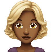 Beautiful girl sticker