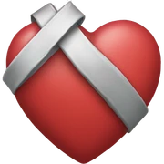 Heart sticker