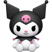 Kuromi sanrio character cuteness sticker