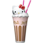 Milk Shake da Hello kitty sticker