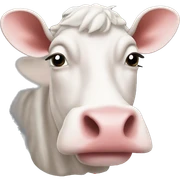 vaca rosa sticker