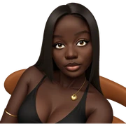 dark beauty in elegance sticker