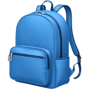 blue backpack sticker
