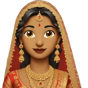 indian bride sticker