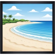 Beach  sticker