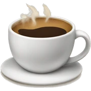 Coffee sticker