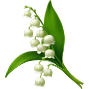 lily of the valley sticker