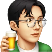 Cerveza Drinker sticker