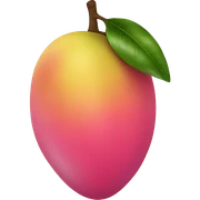 Pink mango sticker