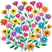 Flowers  sticker