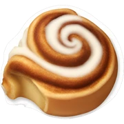 Cinnamon roll sticker
