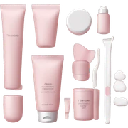 skin care Kit light pink sticker