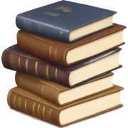 books on top of each other  sticker