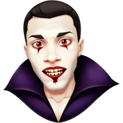 Vampire sticker