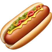 Coquette hot dog sticker