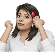girl in white shirt sticker