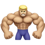 muscle sticker