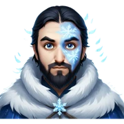 Frost Wizard sticker