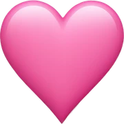 pink heart sticker