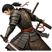 Samurai Ronin sticker