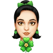 Clover Charm sticker