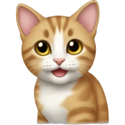 Kitten sticker