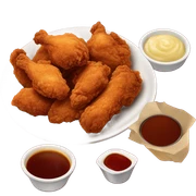 Prism fried chicken ￼ sticker