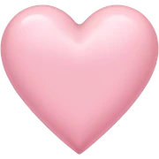 pastel pink heart sticker