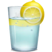 lemon water sticker