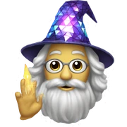 Disco ball Wizard sticker