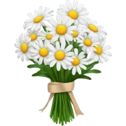 daisy bouquet sticker