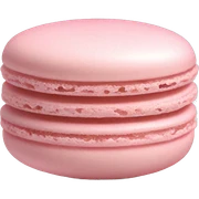 pale pink macaron sticker