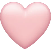 pastel pink heart sticker