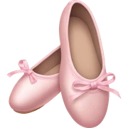 Pale pink ballet shoes sticker