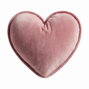 heart with a soft velvet texture sticker