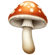 Mushroom sticker
