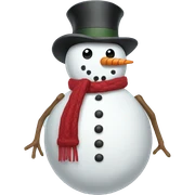 snowman sticker