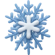 Snow flower  sticker