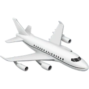A plane  sticker