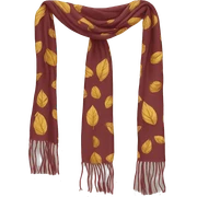 Fall scarf sticker