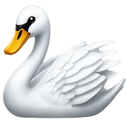 Swan sticker